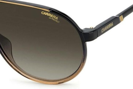 Okulary przeciwsłoneczne Carrera CHAMPION65/N DCC/HA Pilotki (Aviator) Czarne