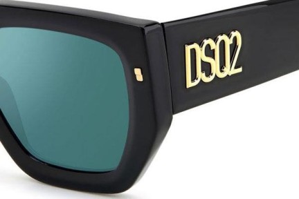 Okulary przeciwsłoneczne Dsquared2 D20031/S ETJ/MT Kwadratowe Czarne