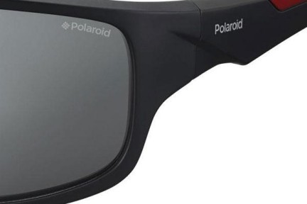 Okulary przeciwsłoneczne Polaroid Sport PLD7010/S OIT/EX Polarized Prostokątne Czarne