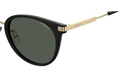 Okulary przeciwsłoneczne Polaroid PLD6061/F/S 807/M9 Polarized Okrągłe Czarne