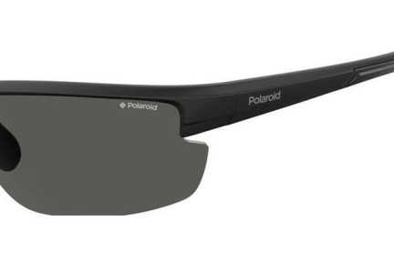 Okulary przeciwsłoneczne Polaroid Sport PLD7027/S 807/M9 Polarized Prostokątne Czarne