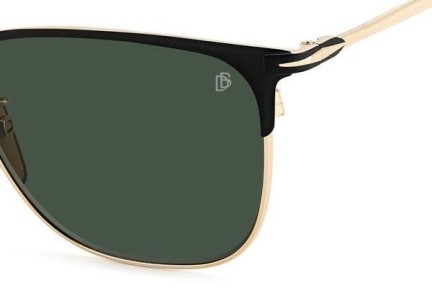 Okulary przeciwsłoneczne David Beckham DB7094/G/S I46/UC Browline Czarne