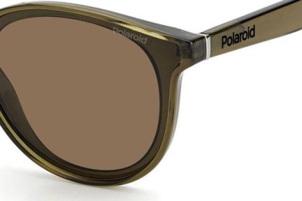 Okulary przeciwsłoneczne Polaroid PLD6143/S 09Q/SP Polarized Okrągłe Brązowe