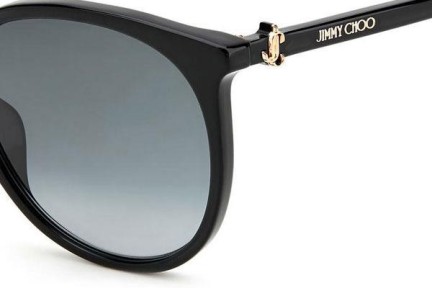 Okulary przeciwsłoneczne Jimmy Choo ILANA/F/SK 26S/9O Okrągłe Czarne