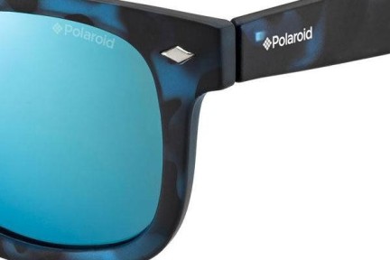 Zonnebril Polaroid Junior PLD8009/N SEC/JY Polarized Vierkant Blauw