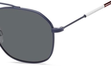 Okulary przeciwsłoneczne Tommy Hilfiger TH1599/S IPQ/IR Kwadratowe Niebieskie