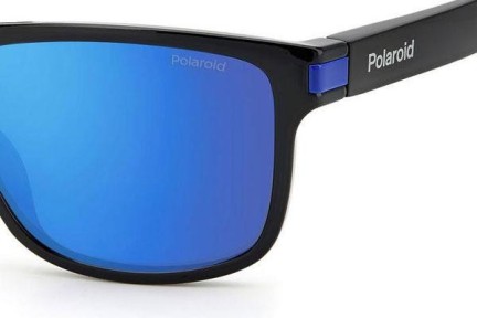 Okulary przeciwsłoneczne Polaroid PLD2123/S D51/5X Polarized Kwadratowe Czarne