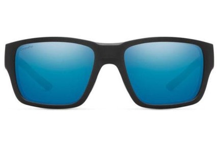 Zonnebril Smith Outback 124/QG Polarized Rechthoekige Zwart