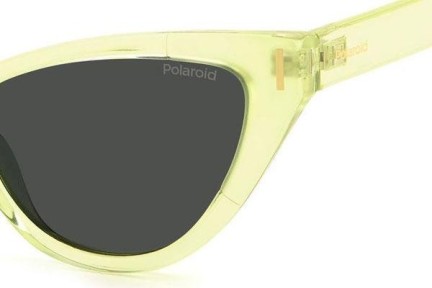 Okulary przeciwsłoneczne Polaroid PLD6174/S 40G/M9 Polarized Kocie oczy Żółte