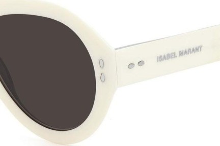 Okulary przeciwsłoneczne Isabel Marant IM0001/N/S SZJ/IR Pilotki (Aviator) Białe