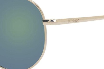 Okulary przeciwsłoneczne Polaroid PLD6012/N J5G/K7 Polarized Pilotki (Aviator) Złote