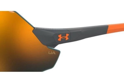 Okulary przeciwsłoneczne Under Armour UAHALFTIME/F 2M8/50 Pojedyncze | Shield Szare