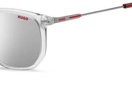 Okulary przeciwsłoneczne HUGO HG1204/S 900/DC Kwadratowe Przezroczyste