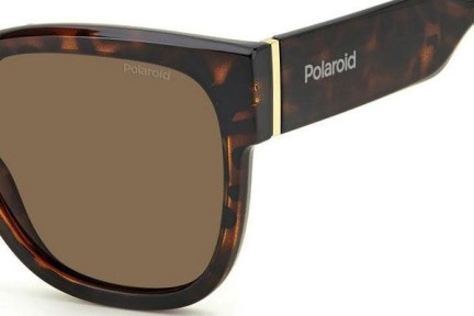 Ochelari de soare Polaroid PLD6167/S 086/SP Polarized Pătrați Havana