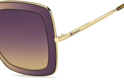Okulary przeciwsłoneczne M Missoni MMI0034/S J5G/DG Kwadratowe Złote