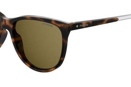 Okulary przeciwsłoneczne Polaroid PLD4058/S 086/LA Polarized Kocie oczy Havana