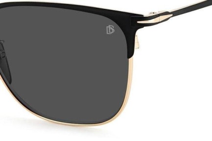 Okulary przeciwsłoneczne David Beckham DB7094/G/S I46/IR Browline Czarne