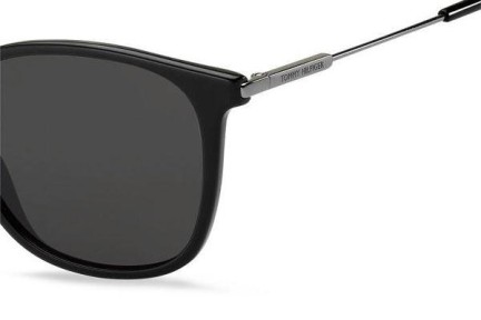 Okulary przeciwsłoneczne Tommy Hilfiger TH1764/S 807/IR Okrągłe Czarne