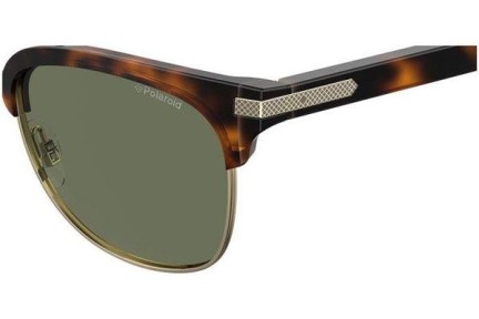 Ochelari de soare Polaroid PLD2076/S 086/UC Polarized Browline Havana