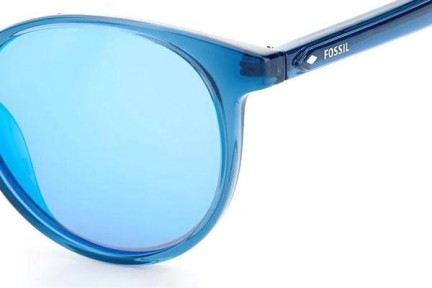Okulary przeciwsłoneczne Fossil FOS3115/G/S PJP/Z0 Okrągłe Niebieskie