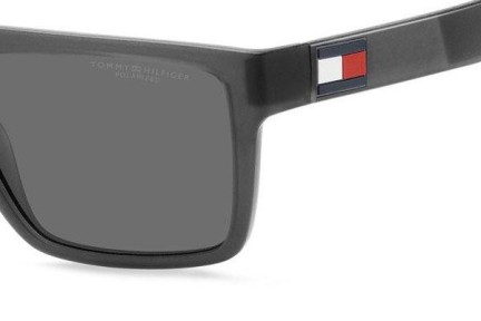 Okulary przeciwsłoneczne Tommy Hilfiger TH1605/S FRE/M9 Flat Top Szare