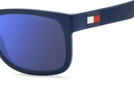 Okulary przeciwsłoneczne Tommy Hilfiger TH1556/S FLL/ZS Prostokątne Niebieskie