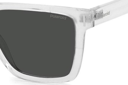 Okulary przeciwsłoneczne Polaroid PLD6176/S 900/M9 Polarized Kwadratowe Przezroczyste