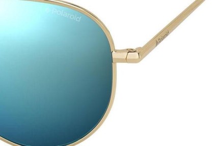 Okulary przeciwsłoneczne Polaroid PLD6012/N J5G/JY Polarized Pilotki (Aviator) Złote