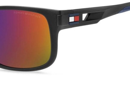 Okulary przeciwsłoneczne Tommy Hilfiger TH1913/S 003/MI Kwadratowe Czarne