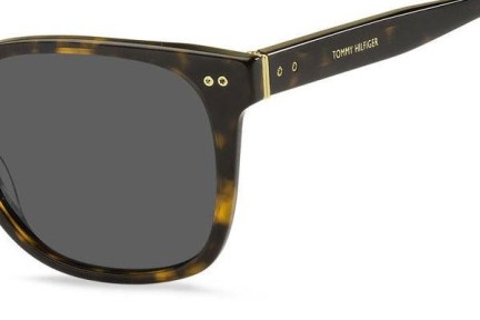 Okulary przeciwsłoneczne Tommy Hilfiger TH1887/S 086/IR Kwadratowe Havana