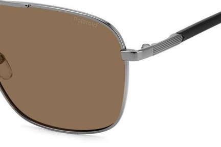 Слънчеви очила Polaroid PLD4128/S/X KJ1/SP Polarized Пилотни Сива