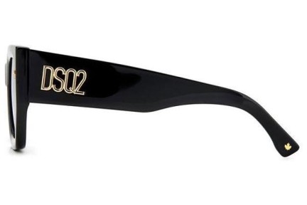 Okulary przeciwsłoneczne Dsquared2 D20031/S ETJ/MT Kwadratowe Czarne