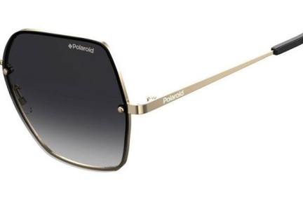 Okulary przeciwsłoneczne Polaroid PLD4091/S 2F7/WJ Polarized Oversize Złote