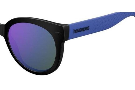 Okulary przeciwsłoneczne Havaianas NORONHA/M QT2/TE Polarized Okrągłe Czarne
