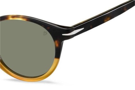 Okulary przeciwsłoneczne David Beckham DB1036/S 2OK/O7 Okrągłe Brązowe