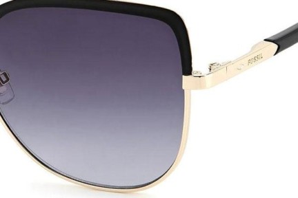 Okulary przeciwsłoneczne Fossil FOS3126/G/S 003/9O Kocie oczy Czarne