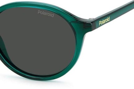 Okulary przeciwsłoneczne Polaroid PLD6125/S 1ED/M9 Polarized Okrągłe Zielone