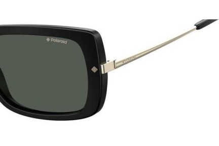 Okulary przeciwsłoneczne Polaroid PLD4075/S 807/M9 Polarized Kwadratowe Czarne