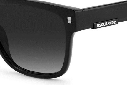 Zonnebril Dsquared2 D20004/S 807/9O Vierkant Zwart