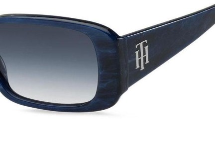 Okulary przeciwsłoneczne Tommy Hilfiger TH1966/S NUM/08 Prostokątne Niebieskie