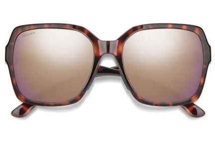 Слънчеви очила Smith FLARE 086/9V Polarized Квадратни Хавана