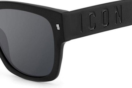 Ochelari de soare Dsquared2 ICON0004/S 003/T4 Pătrați Negri