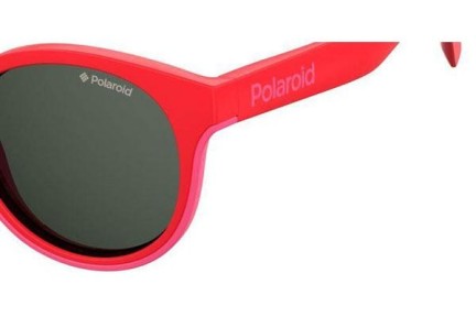 Napszemüvegek Polaroid Junior PLD8036/S 1N5/M9 Polarized Kerek Vörös