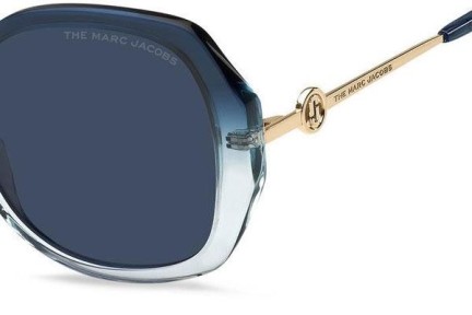 Okulary przeciwsłoneczne Marc Jacobs MARC581/S ZX9/KU Kocie oczy Niebieskie