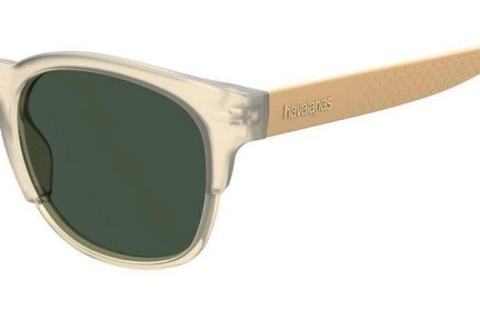 Okulary przeciwsłoneczne Havaianas ANGRA HAM/QT Kwadratowe Beżowe