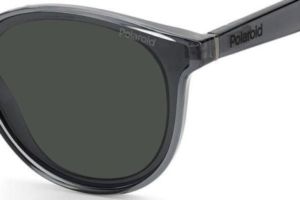 Okulary przeciwsłoneczne Polaroid PLD6143/S KB7/M9 Polarized Okrągłe Szare