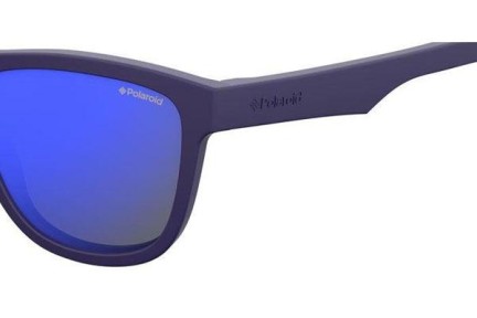 Слънчеви очила Polaroid Junior PLD8018/S CIW/JY Polarized Квадратни Синя