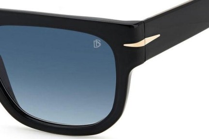 Zonnebril David Beckham DB7044/S 807/08 Vierkant Zwart