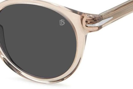 Okulary przeciwsłoneczne David Beckham DB1036/S 79U/IR Okrągłe Beżowe