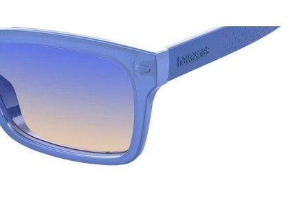 Okulary przeciwsłoneczne Havaianas CAETANO WS6/84 Prostokątne Niebieskie